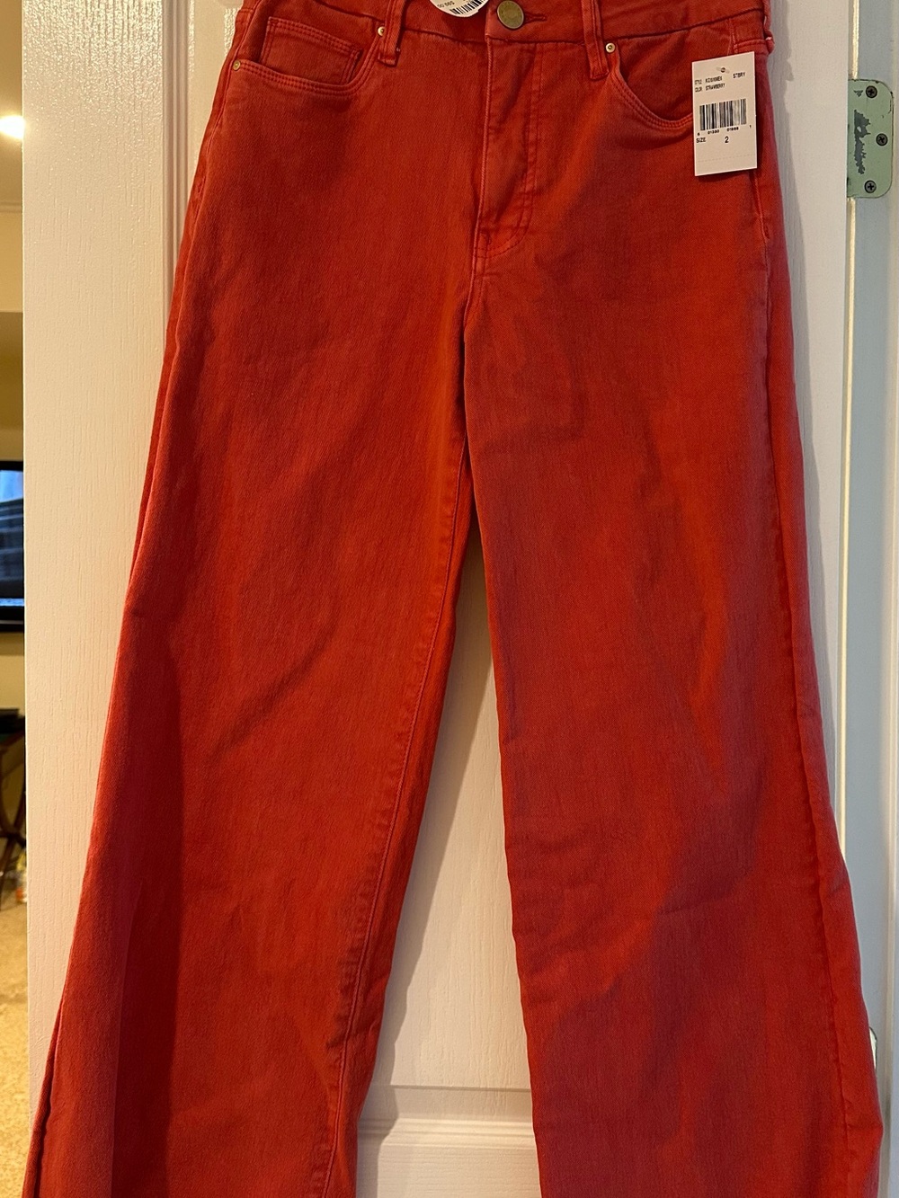 NWT Kut from the Kloth Meg High-Rise Wide-Leg Jeans Size 2